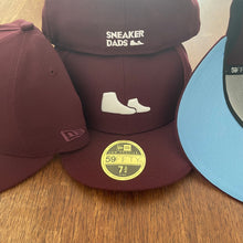 Load image into Gallery viewer, SneakerDads New Era Fitted Maroon/Sky Blue UV
